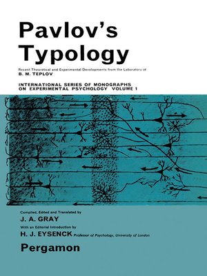 cover image of Pavlov's Typology